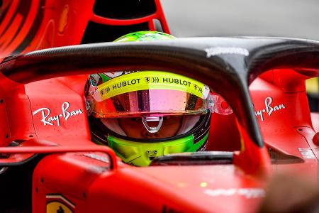 Mick Schumachers erster Formel-1-Test im Ferrari: Beinahe Bestzeit!