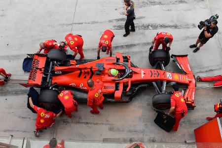 Mick Schumachers erster Formel-1-Test im Ferrari: Beinahe Bestzeit!