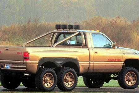 Dodge Ram T-Rex 6x6 (1996): Vergessene Studien