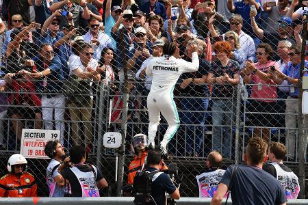 Warum Lewis Hamilton die Pole so intensiv gefeiert hat Warum Lewis Hamilton die Pole so intensiv gefeiert hat