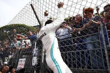 Warum Lewis Hamilton die Pole so intensiv gefeiert hat