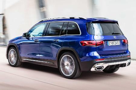 Mercedes GLB: SUV mit bis zu sieben Sitzplätzen