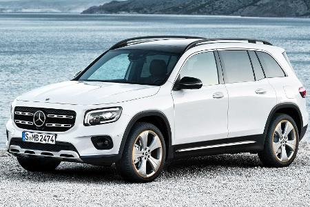 Mercedes GLB: SUV mit bis zu sieben Sitzplätzen