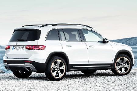 Mercedes GLB: SUV mit bis zu sieben Sitzplätzen
