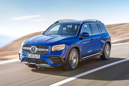 Mercedes GLB: SUV mit bis zu sieben Sitzplätzen