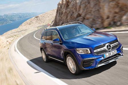 Mercedes GLB: SUV mit bis zu sieben Sitzplätzen