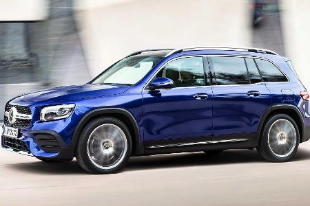 Mercedes GLB: SUV mit bis zu sieben Sitzplätzen