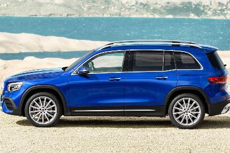 Mercedes GLB: SUV mit bis zu sieben Sitzplätzen
