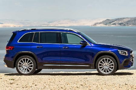 Mercedes GLB: SUV mit bis zu sieben Sitzplätzen