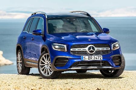 Mercedes GLB: SUV mit bis zu sieben Sitzplätzen