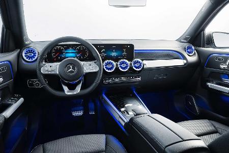 Mercedes GLB: SUV mit bis zu sieben Sitzplätzen