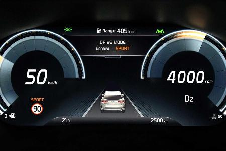 Kia XCeed (2019) mit digitalem Instrumentendisplay geteasert