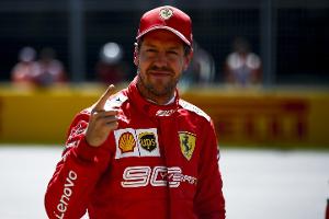 Erleichterter Vettel macht aus Interviews eine Comedy-Show