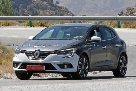 Renault Megane Hybrid (2020) Erlkönig erwischt