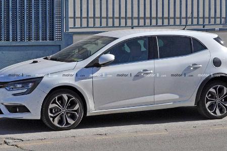 Renault Megane Hybrid (2020) Erlkönig erwischt