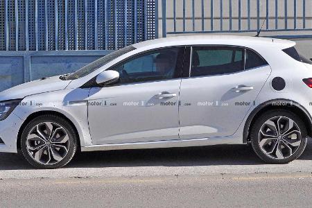 Renault Megane Hybrid (2020) Erlkönig erwischt
