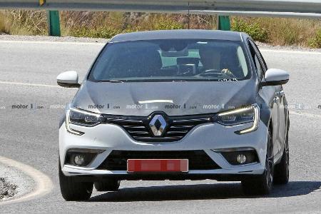 Renault Megane Hybrid (2020) Erlkönig erwischt