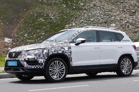 Seat Ateca Facelift (2020) Erlkönig: Was ist da im Busch?