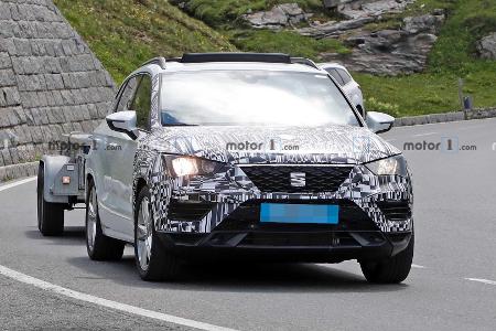 Seat Ateca Facelift (2020) Erlkönig: Was ist da im Busch?