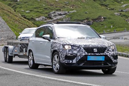 Seat Ateca Facelift (2020) Erlkönig: Was ist da im Busch?