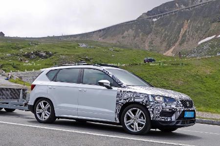 Seat Ateca Facelift (2020) Erlkönig: Was ist da im Busch?