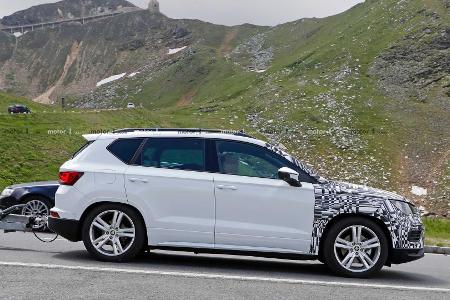 Seat Ateca Facelift (2020) Erlkönig: Was ist da im Busch?