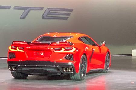 Chevrolet Corvette C8 mit Mittelmotor vorgestellt