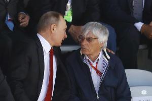 Sterben für Putin, gegen Demokratie: Ecclestone regt wieder auf
