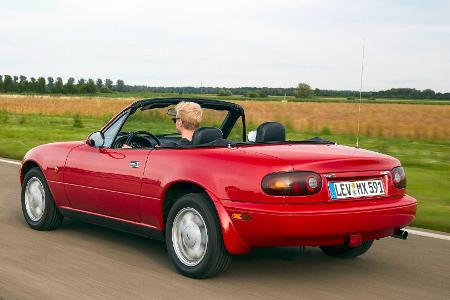 30 Jahre Mazda MX-5: Duell der Generationen