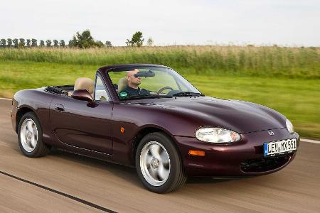 30 Jahre Mazda MX-5: Duell der Generationen