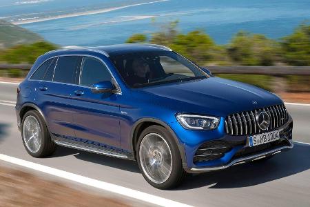 Mercedes-AMG GLC 43 4Matic Facelift (2019) als SUV und SUV-Coupé Mercedes-AMG GLC 43 4Matic Facelift (2019) als SUV und SUV-Coupé