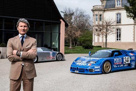 Bugatti EB110: Der Supersportwagen vor dem Veyron