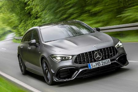 Mercedes-AMG CLA 45 Shooting Brake mit Drift Mode und bis zu 421 PS Mercedes-AMG CLA 45 Shooting Brake mit Drift Mode und bis zu 421 PS