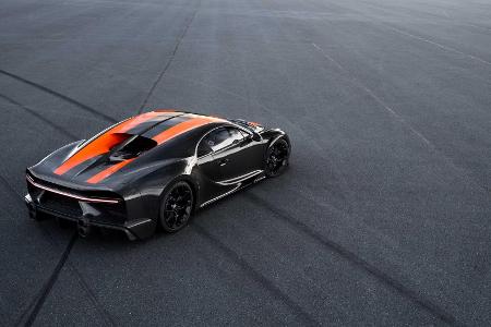 Der Bugatti Chiron SS hätte sogar Tempo 515 geschafft