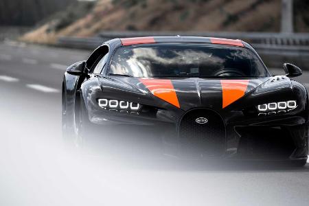 Der Bugatti Chiron SS hätte sogar Tempo 515 geschafft