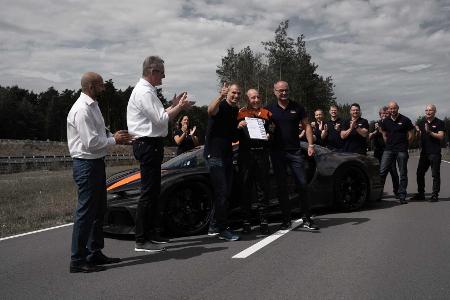 Der Bugatti Chiron SS hätte sogar Tempo 515 geschafft