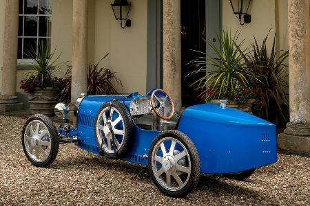 Bugatti Baby II: 2,80 Meter langes Kinder-Auto mit Elektroantrieb