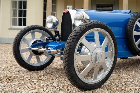 Bugatti Baby II: 2,80 Meter langes Kinder-Auto mit Elektroantrieb