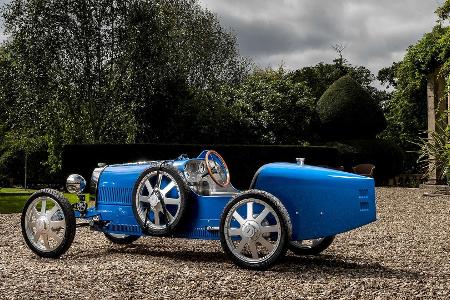 Bugatti Baby II: 2,80 Meter langes Kinder-Auto mit Elektroantrieb