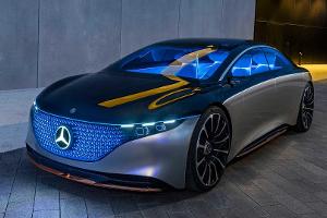 Mercedes Vision EQS: Oberklasselimousine auf neuer Elektro-Plattform