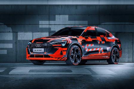 Audi E-Tron Sportback auf der IAA angeteasert, Debüt am 19. November