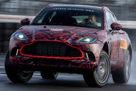 Aston Martin DBX (2020): Letzte Tests vor der Premiere