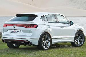 Nächster VW Tiguan (2022) als SUV-Coupé gerendert