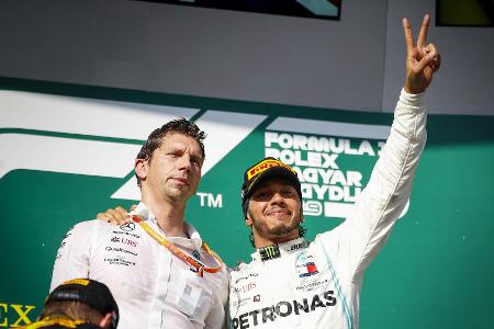 Chefstratege James Vowles gehört ein großer Anteil an Lewis Hamiltons Sieg Chefstratege James Vowles gehört ein großer Anteil an Lewis Hamiltons Sieg