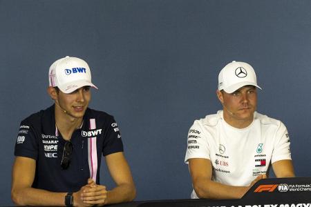 Esteban Ocon oder Valtteri Bottas: Einer von beiden sitzt 2020 im Mercedes Esteban Ocon oder Valtteri Bottas: Einer von beiden sitzt 2020 im Mercedes