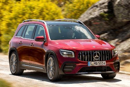 Mercedes-AMG GLB 35 (2019): Siebensitzer mit 306-PS-Turbobenziner Mercedes-AMG GLB 35 (2019): Siebensitzer mit 306-PS-Turbobenziner