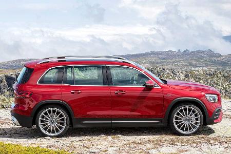 Mercedes-AMG GLB 35 (2019): Siebensitzer mit 306-PS-Turbobenziner