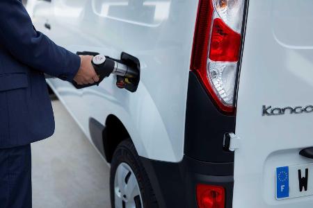 Renault Kangoo und Master mit Brennstoffzellen-Technik