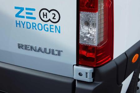 Renault Kangoo und Master mit Brennstoffzellen-Technik