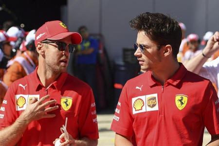 Wie ist die Lage zwischen Sebastian Vettel und Charles Leclerc nach Sotschi?